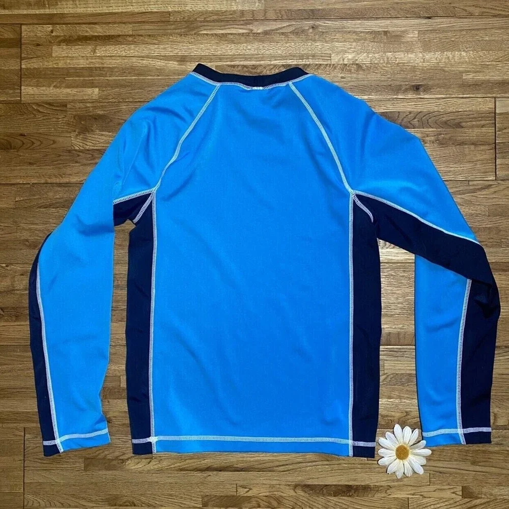 Gymboree Pineapple‎ Long Sleeve Rash Guard Size 10-12
